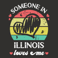 Someone In Illinois Loves Me T  Shirt Someone In Illinois Loves Me Fun Champion Hoodie | Artistshot