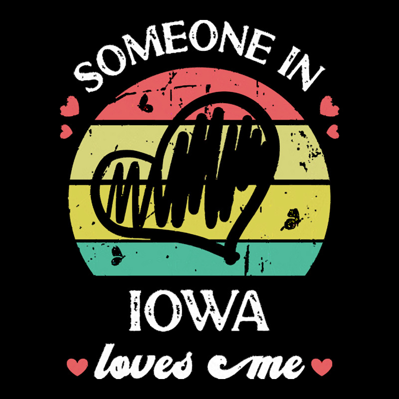 Someone In Iowa Loves Me T  Shirt Someone In Iowa Loves Me Funny Famil Pocket T-shirt | Artistshot