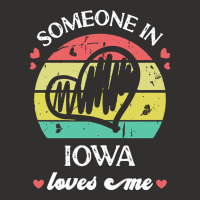 Someone In Iowa Loves Me T  Shirt Someone In Iowa Loves Me Funny Famil Champion Hoodie | Artistshot