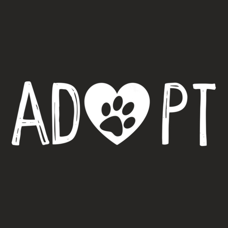 Limited Edition Adop Dog Or Cat Pet Rescue Animal Shelter Adoption Ladies Fitted T-Shirt by michaelyounger19 | Artistshot