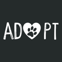 Limited Edition Adop Dog Or Cat Pet Rescue Animal Shelter Adoption Women's Triblend Scoop T-shirt | Artistshot