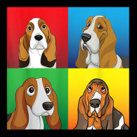 Basset Hound Dog Faces Happy Mother Father Mommy Daddy T Shirt Adjustable Cap | Artistshot