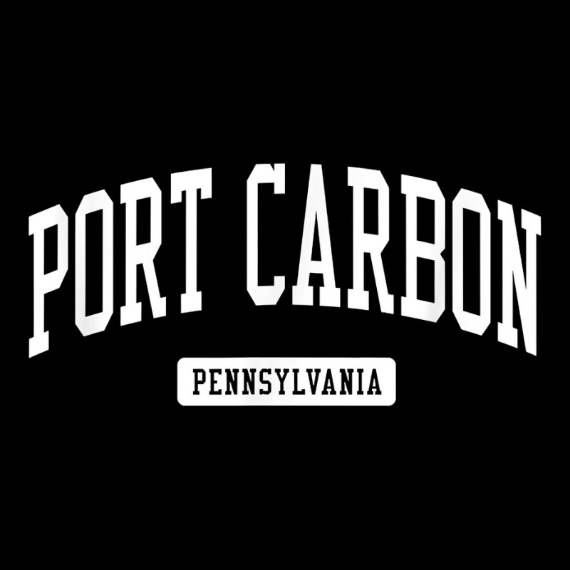 Port Carbon Pennsylvania Pa Vintage Athletic Sports Design T Shirt Adjustable Cap | Artistshot