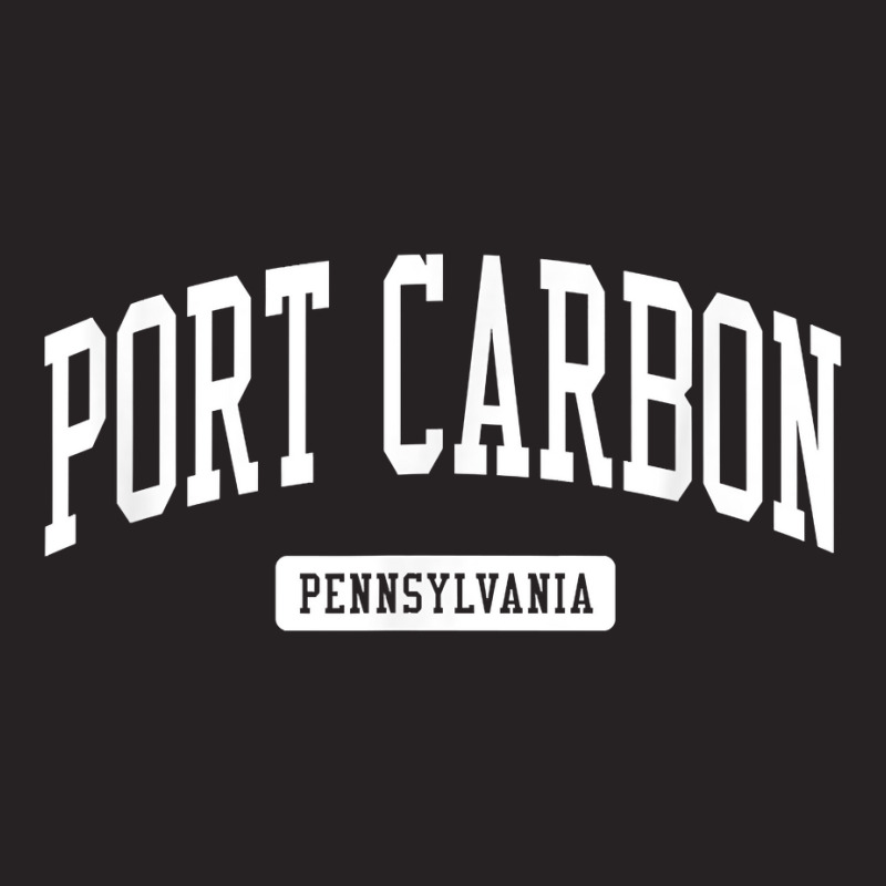 Port Carbon Pennsylvania Pa Vintage Athletic Sports Design T Shirt Vintage Cap | Artistshot