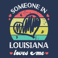 Someone In Louisiana Loves Me T  Shirt Someone In Louisiana Loves Me F Men Denim Jacket | Artistshot