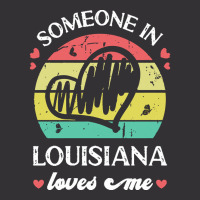 Someone In Louisiana Loves Me T  Shirt Someone In Louisiana Loves Me F Vintage Short | Artistshot