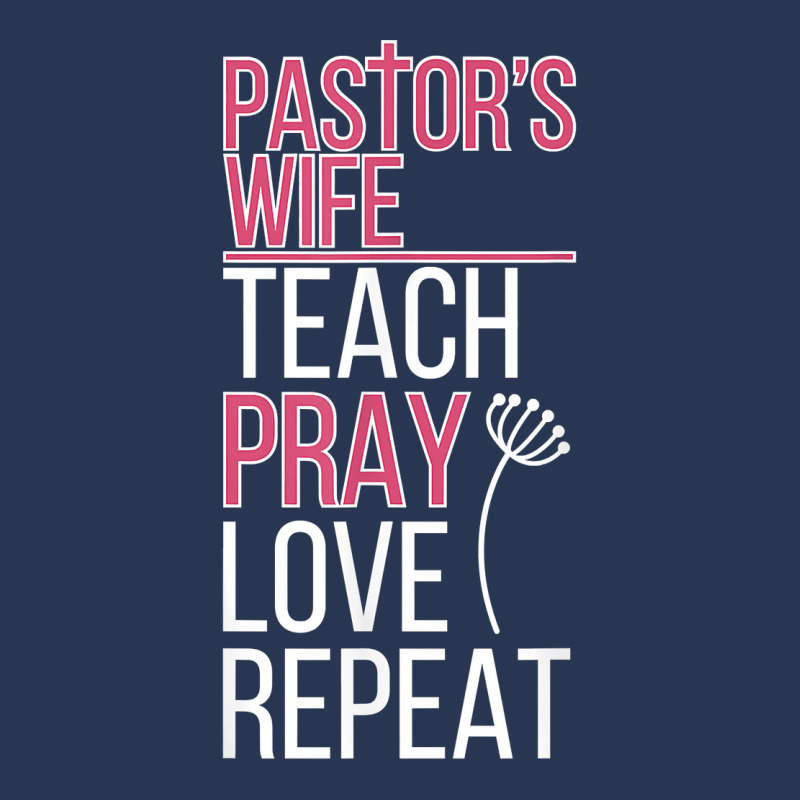 Pastor's Wife Teach Pray Love Pastor Wife Of A Pastor T Shirt Ladies Denim Jacket by kaykemyjoa | Artistshot