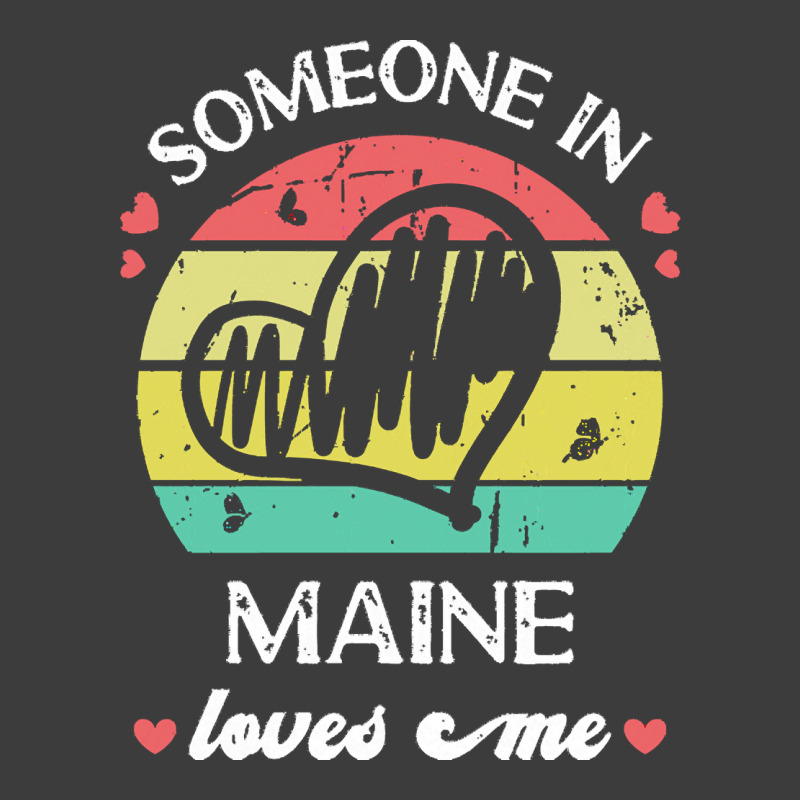 Someone In Maine Loves Me T  Shirt Someone In Maine Loves Me Funny Fam Men's Polo Shirt | Artistshot