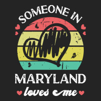 Someone In Maryland Loves Me T  Shirt Someone In Maryland Loves Me Fun 3/4 Sleeve Shirt | Artistshot