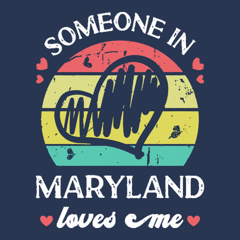 Someone In Maryland Loves Me T  Shirt Someone In Maryland Loves Me Fun Men Denim Jacket | Artistshot