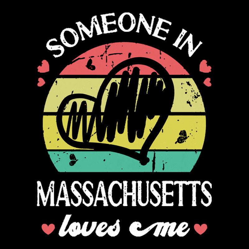 Someone In Massachusetts Loves T  Shirt Someone In Massachusetts Loves V-neck Tee | Artistshot