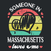 Someone In Massachusetts Loves T  Shirt Someone In Massachusetts Loves Crewneck Sweatshirt | Artistshot