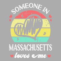 Someone In Massachusetts Loves T  Shirt Someone In Massachusetts Loves Men's T-shirt Pajama Set | Artistshot