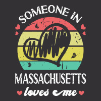 Someone In Massachusetts Loves T  Shirt Someone In Massachusetts Loves Vintage Short | Artistshot