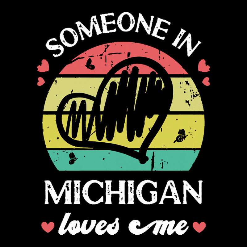 Someone In Michigan Loves Me T  Shirt Someone In Michigan Loves Me Fun Pocket T-shirt | Artistshot