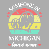 Someone In Michigan Loves Me T  Shirt Someone In Michigan Loves Me Fun Men's T-shirt Pajama Set | Artistshot