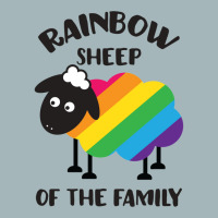 Rainbow Sheep Of The Family Lgbt Pride Unisex Sherpa-lined Denim Jacket | Artistshot