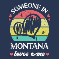 Someone In Montana Loves Me T  Shirt Someone In Montana Loves Me Funny Men Denim Jacket | Artistshot