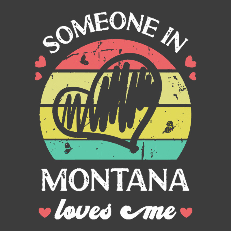 Someone In Montana Loves Me T  Shirt Someone In Montana Loves Me Funny Men's Polo Shirt | Artistshot