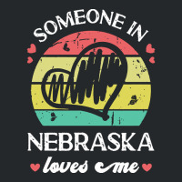 Someone In Nebraska Loves Me T  Shirt Someone In Nebraska Loves Me Fun Crewneck Sweatshirt | Artistshot