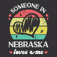 Someone In Nebraska Loves Me T  Shirt Someone In Nebraska Loves Me Fun Vintage Hoodie And Short Set | Artistshot