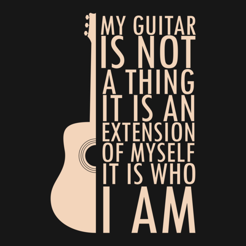 My Guitar Is Not A Thing. It Is An Extension Of Myself. It Is Who I Am Medium-Length Apron by RaymondFaircloth | Artistshot