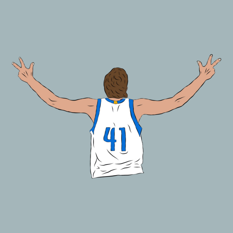 Dirk Nowitzki Celebration Unisex Sherpa-lined Denim Jacket | Artistshot