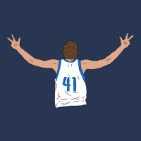 Dirk Nowitzki Celebration Men Denim Jacket | Artistshot