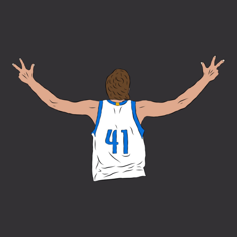 Dirk Nowitzki Celebration Vintage Short | Artistshot