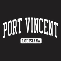 Port Vincent Louisiana La Vintage Athletic Sports Design T Shirt T-shirt | Artistshot