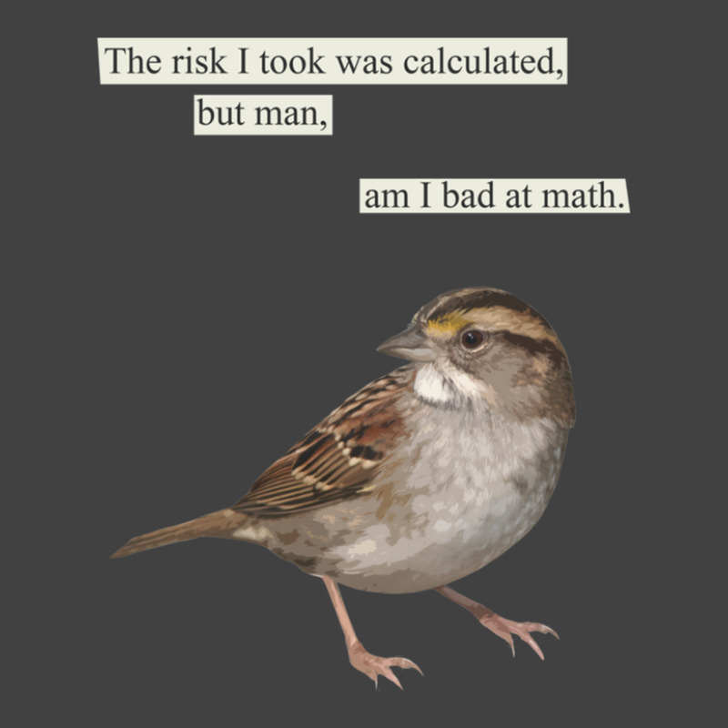 The Risk I Took Was Calculated Vintage T-Shirt by DeniseDaugherty | Artistshot