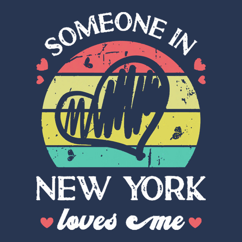 Someone In New York Loves Me T  Shirt Someone In New York Loves Me Fun Men Denim Jacket | Artistshot