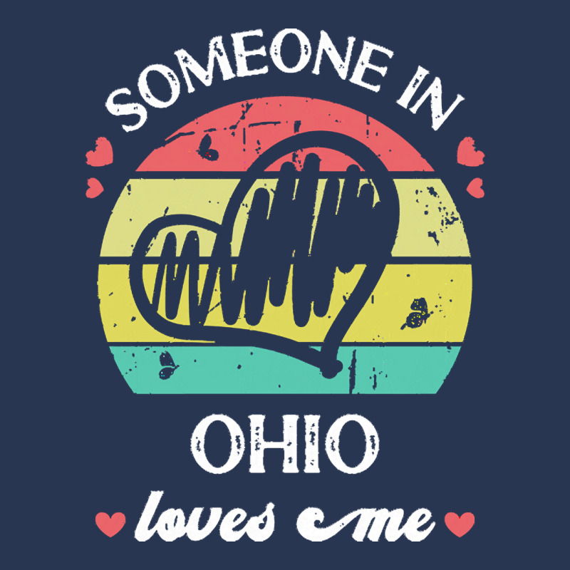 Someone In Ohio Loves Me T  Shirt Someone In Ohio Loves Me Funny Famil Men Denim Jacket | Artistshot