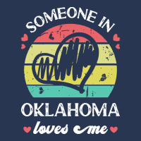 Someone In Oklahoma Loves Me T  Shirt Someone In Oklahoma Loves Me Fun Men Denim Jacket | Artistshot