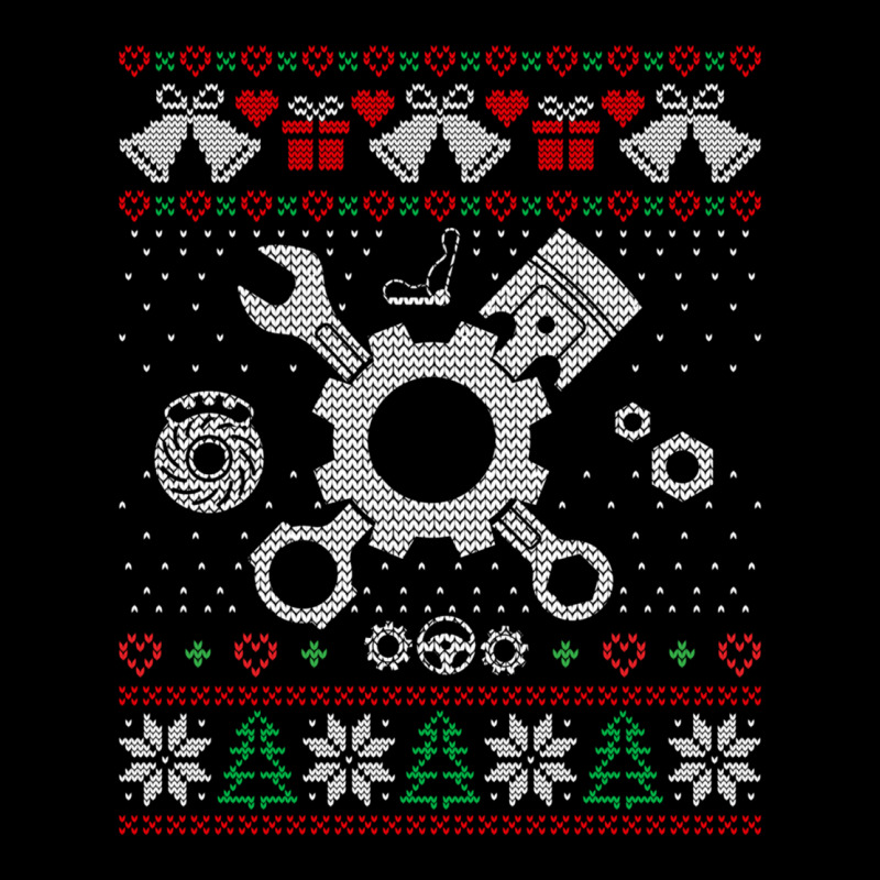 Ugly Car Parts Sweater Car Ugly Sweater Funny Ugly Christmas Long Slee Graphic Youth T-shirt | Artistshot