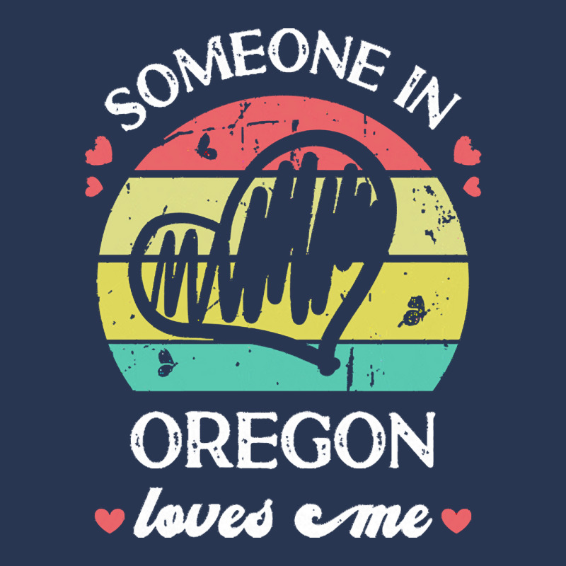 Someone In Oregon Loves Me T  Shirt Someone In Oregon Loves Me Funny F Men Denim Jacket | Artistshot