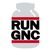 Run Gnc On White V-neck Tee | Artistshot