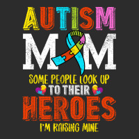 Autism Mom Some People Look Up To Their Heroes For Dark Exclusive T-shirt | Artistshot