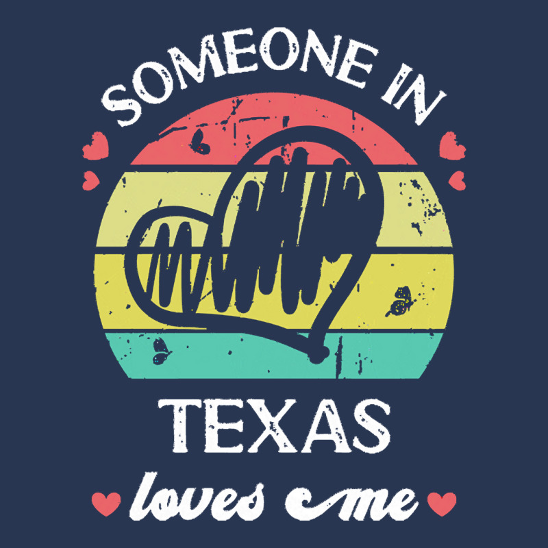 Someone In Texas Loves Me T  Shirt Someone In Texas Loves Me Funny Fam Men Denim Jacket | Artistshot