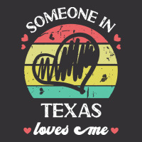 Someone In Texas Loves Me T  Shirt Someone In Texas Loves Me Funny Fam Vintage Hoodie | Artistshot