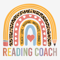 Reading Coach 100th Day Of School Teacher Rainbow T Shirt Baby Beanies | Artistshot