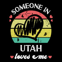 Someone In Utah Loves Me T  Shirt Someone In Utah Loves Me Funny Famil Pocket T-shirt | Artistshot