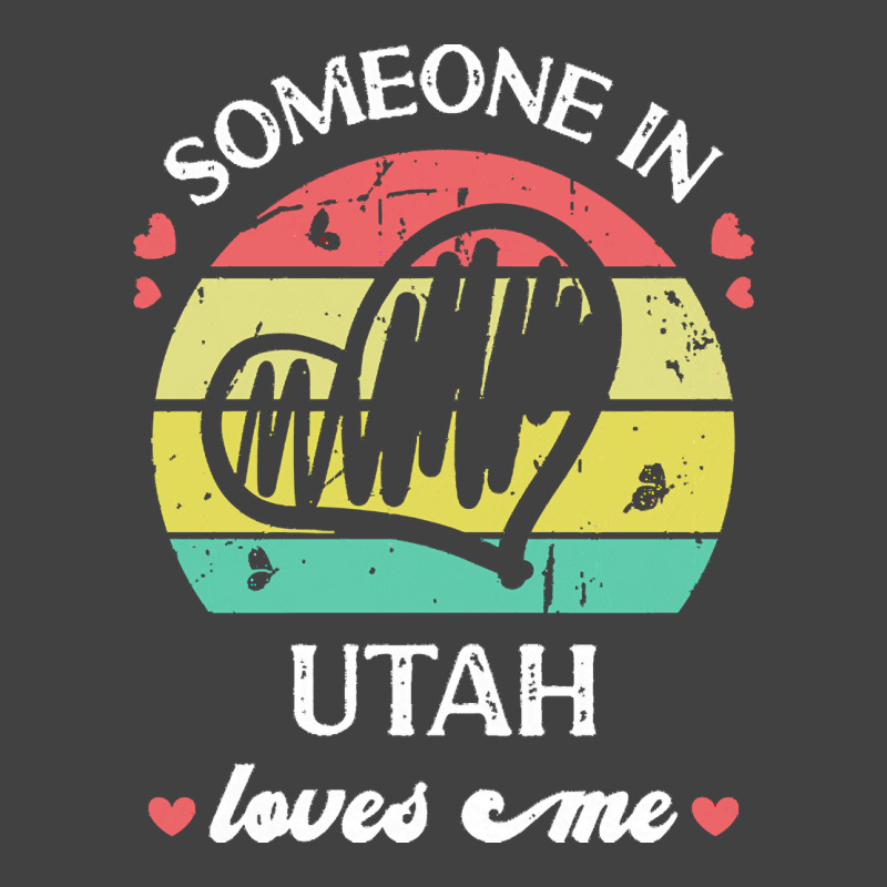 Someone In Utah Loves Me T  Shirt Someone In Utah Loves Me Funny Famil Vintage T-shirt | Artistshot