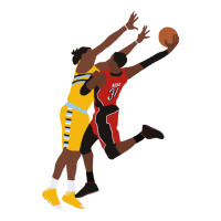 Terrence Ross Dunk On Kenneth Faried Sticker | Artistshot