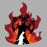 Samurai Jack™ Vs Aku Final Battle Ladies Fitted T-shirt | Artistshot