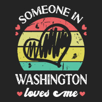 Someone In Washington Loves Me T  Shirt Someone In Washington Loves Me 3/4 Sleeve Shirt | Artistshot