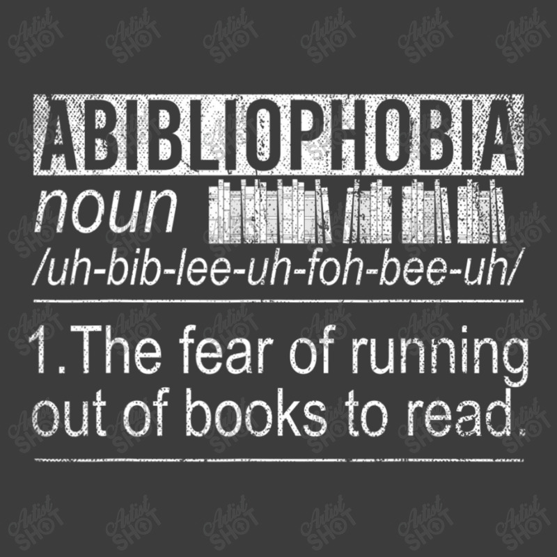 Limited Edition Abibliophobia The Fear Of Running Out Of Books Reading Men's Polo Shirt by BuenoBloom | Artistshot