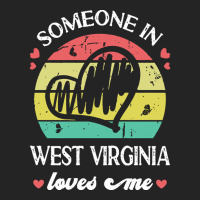 Someone In West Virginia Loves Me T  Shirt Someone In West Virginia Lo 3/4 Sleeve Shirt | Artistshot