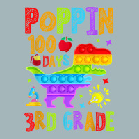 Poppin 100 Days 3rd Grade Dinosaur School Kid Elementary T Shirt Unisex Sherpa-lined Denim Jacket | Artistshot