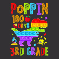 Poppin 100 Days 3rd Grade Dinosaur School Kid Elementary T Shirt Vintage Hoodie | Artistshot